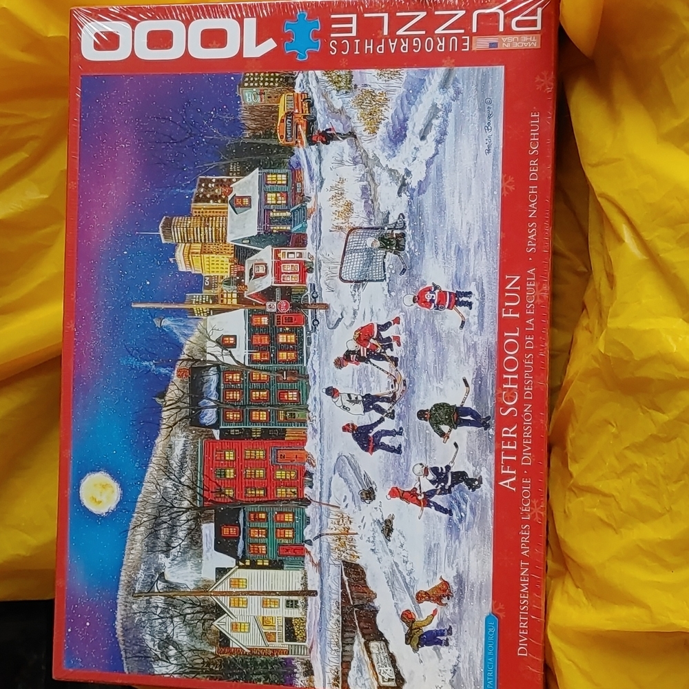 New in box 1000 PC's puzzle "after school fun"